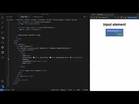Skapa webbformul&auml;r: 3.6 | Egenskaper: readonly, disabled, placeholder, minlength, maxlength