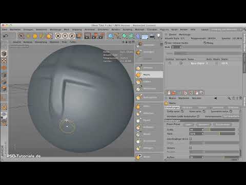 Modellering i CINEMA 4D - Grundl&auml;ggande: Del 12 - Verktyg 01